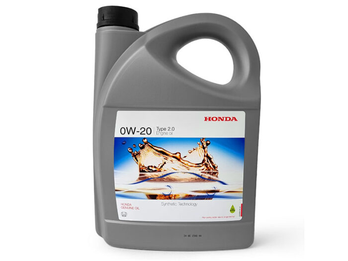 0W20 Genuine Honda Type 2.0 Fully Synthetic Engine Oil