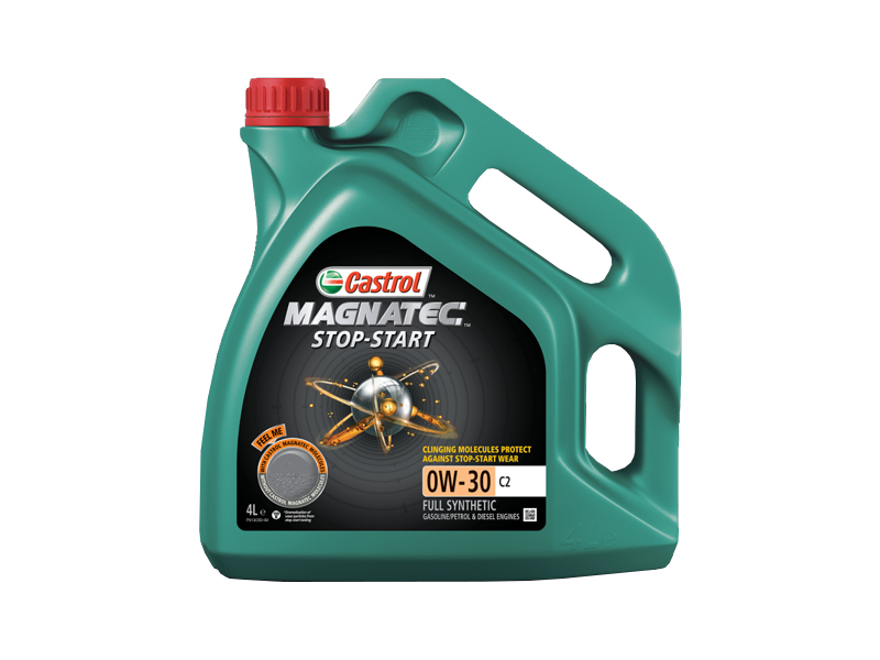 Castrol Magnatec 0W30 Stop-Start C2 Fully Synthetic Engine Oil 4 Litres -  Cox Motor Parts