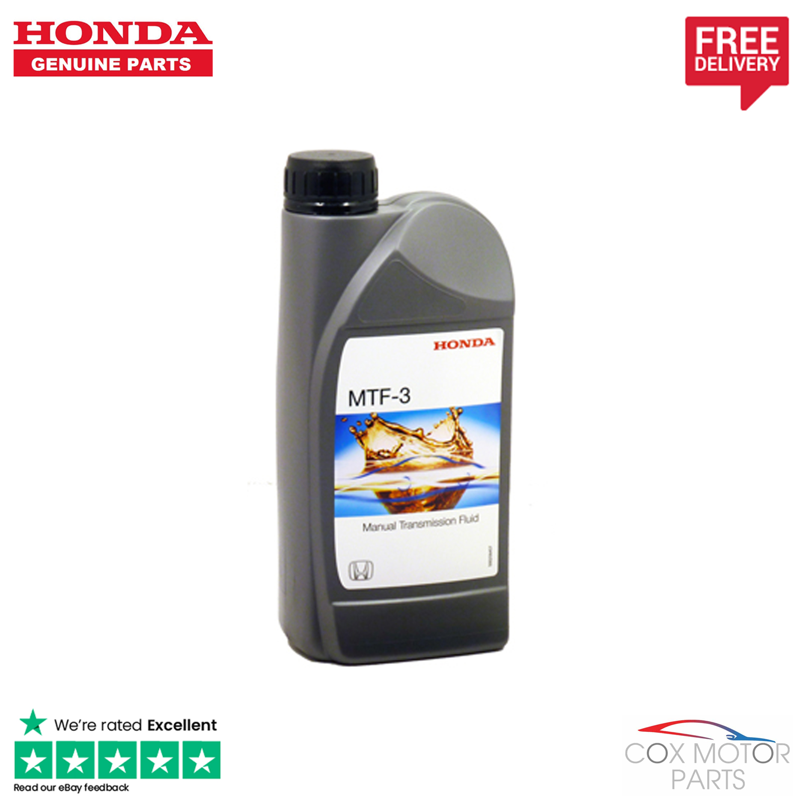 Genuine Honda Manual Transmission Mtf 3 Gearbox Oil Fluid 1 Litre Ebay