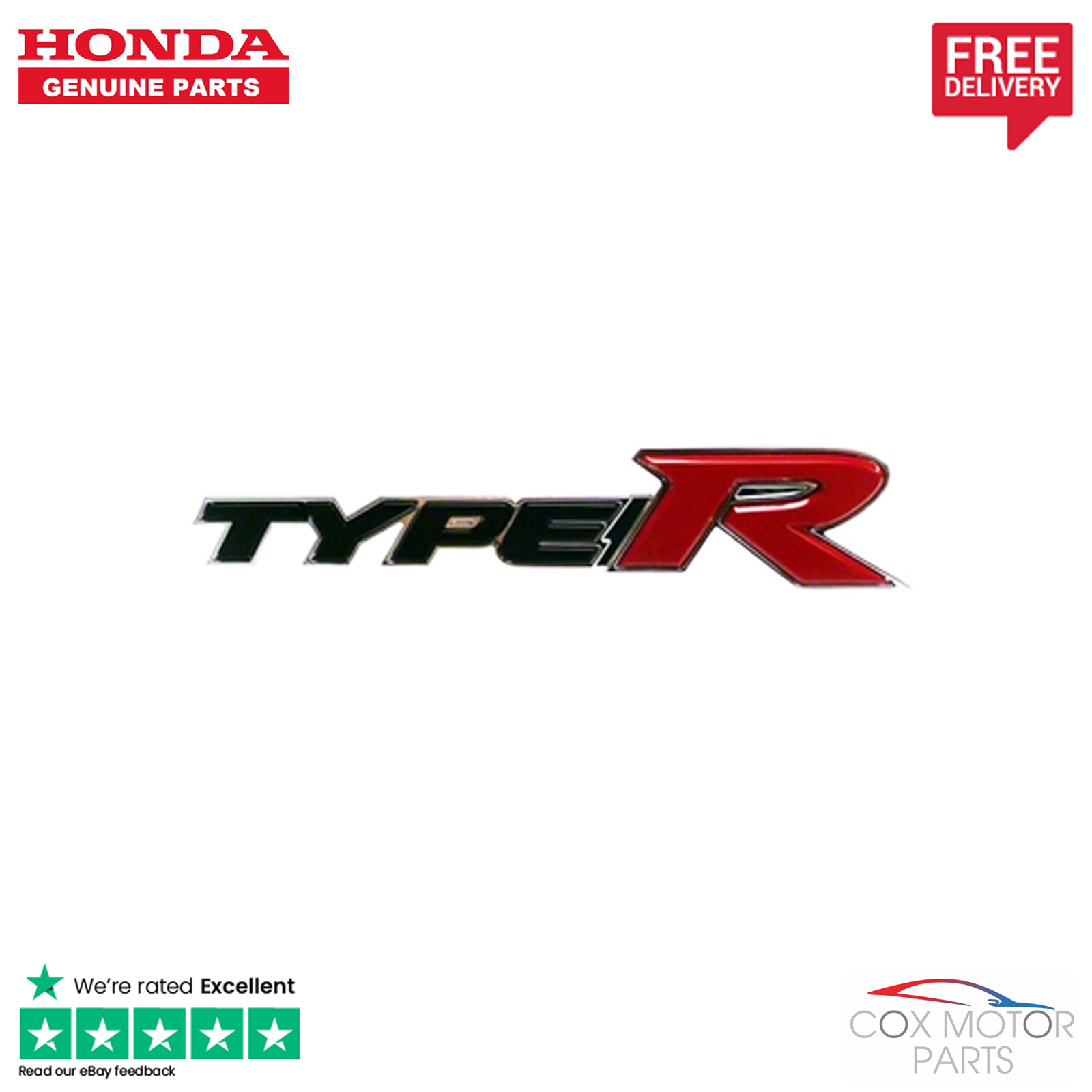 Genuine Honda Civic Type R Fn2 Front Rubber Mats 07 11