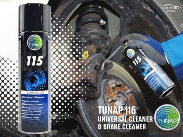 Tunap Professional 115 Universal Cleaner / Brake Cleaner 500ml - Cox Motor  Parts