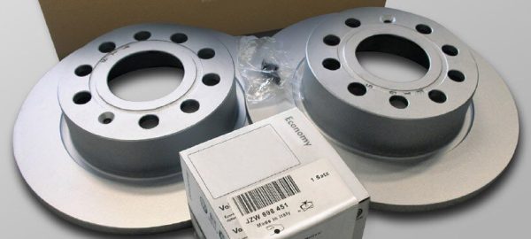 Genuine VW Polo Rear Brake Discs and Pads Kit 2009 – 2011