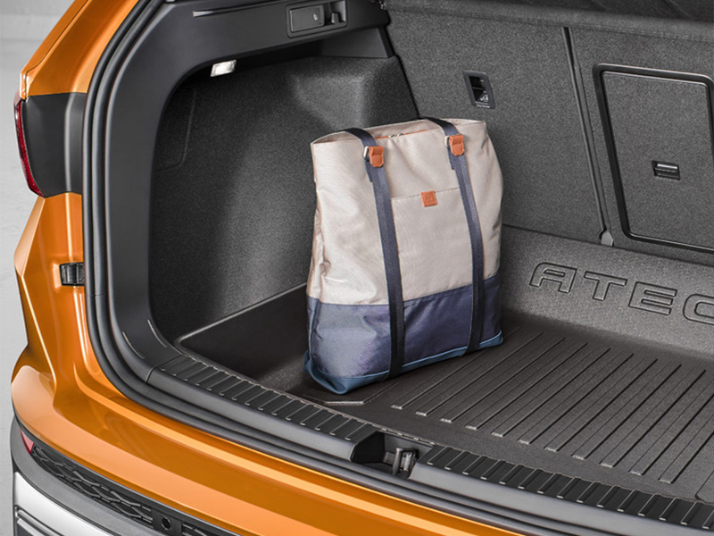 Genuine SEAT Ateca New Logo High Wall Boot Liner / Trunk Tray 2017