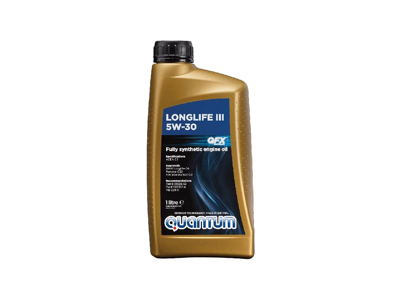 Genuine Quantum 5W30 Longlife III Fully Synthetic Engine Oil 1 Litre 1L  (ZGB115QLB01500) - Cox Motor Parts